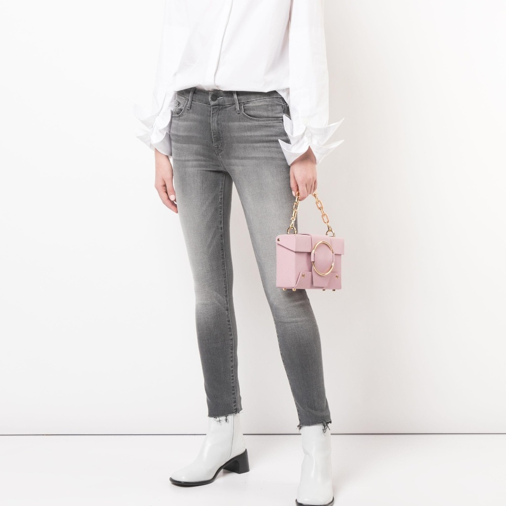 MOTHER Looker Ankle Fray in Supermoon